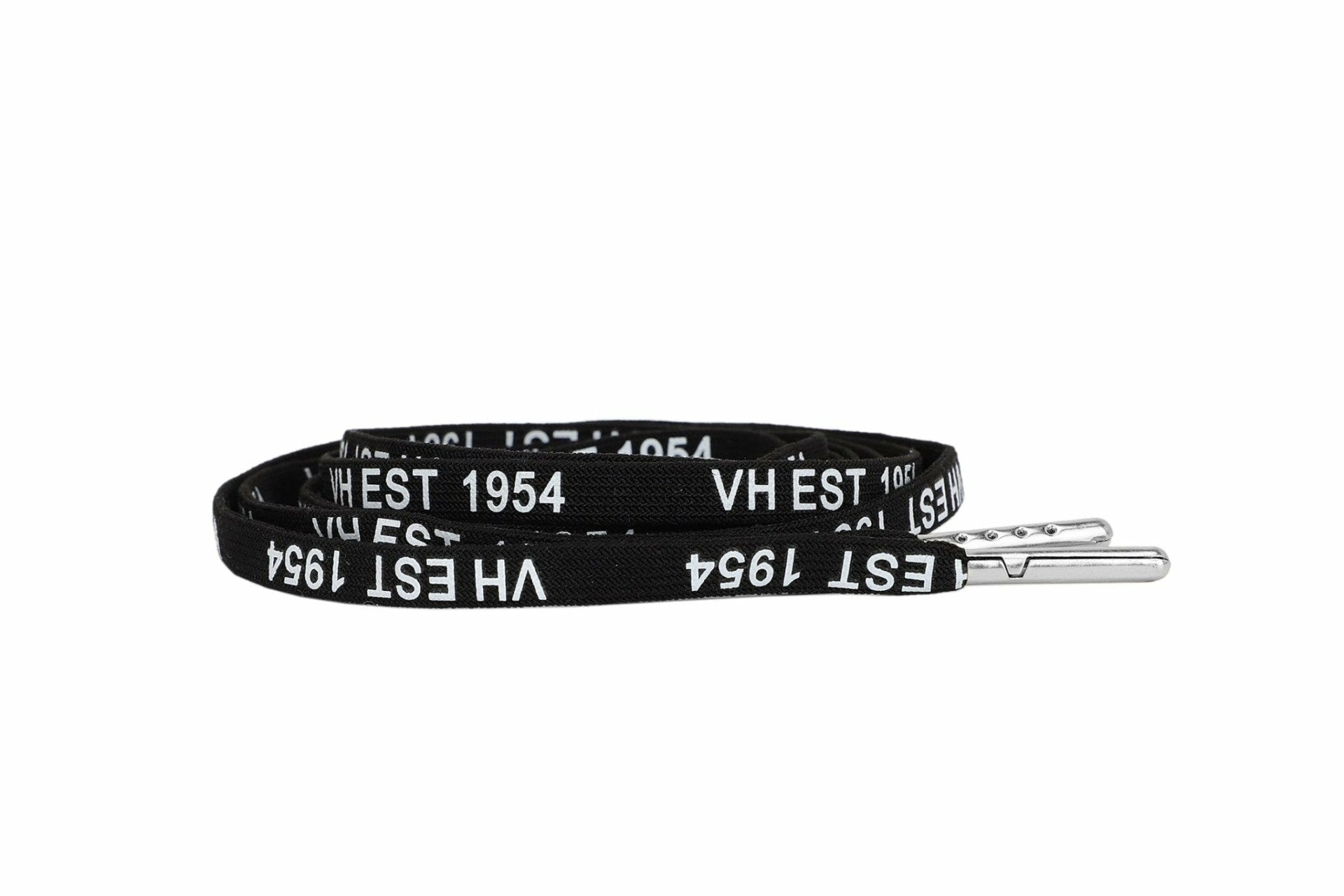 BLACK WHITE SILVER TIP LACES | Vintage Havana Women