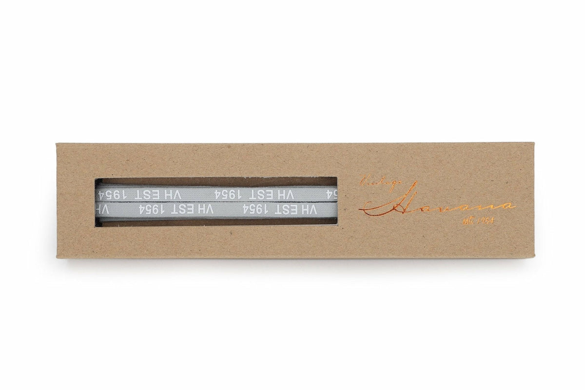 GREY WHITE SILVER TIP LACES | Vintage Havana Women