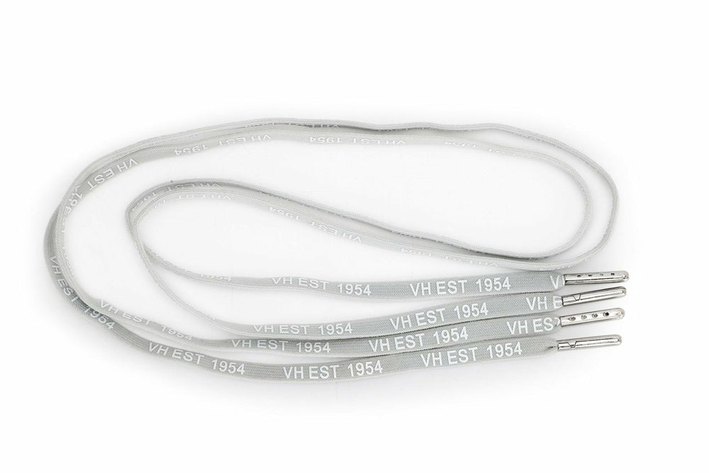 GREY WHITE SILVER TIP LACES | Vintage Havana Women