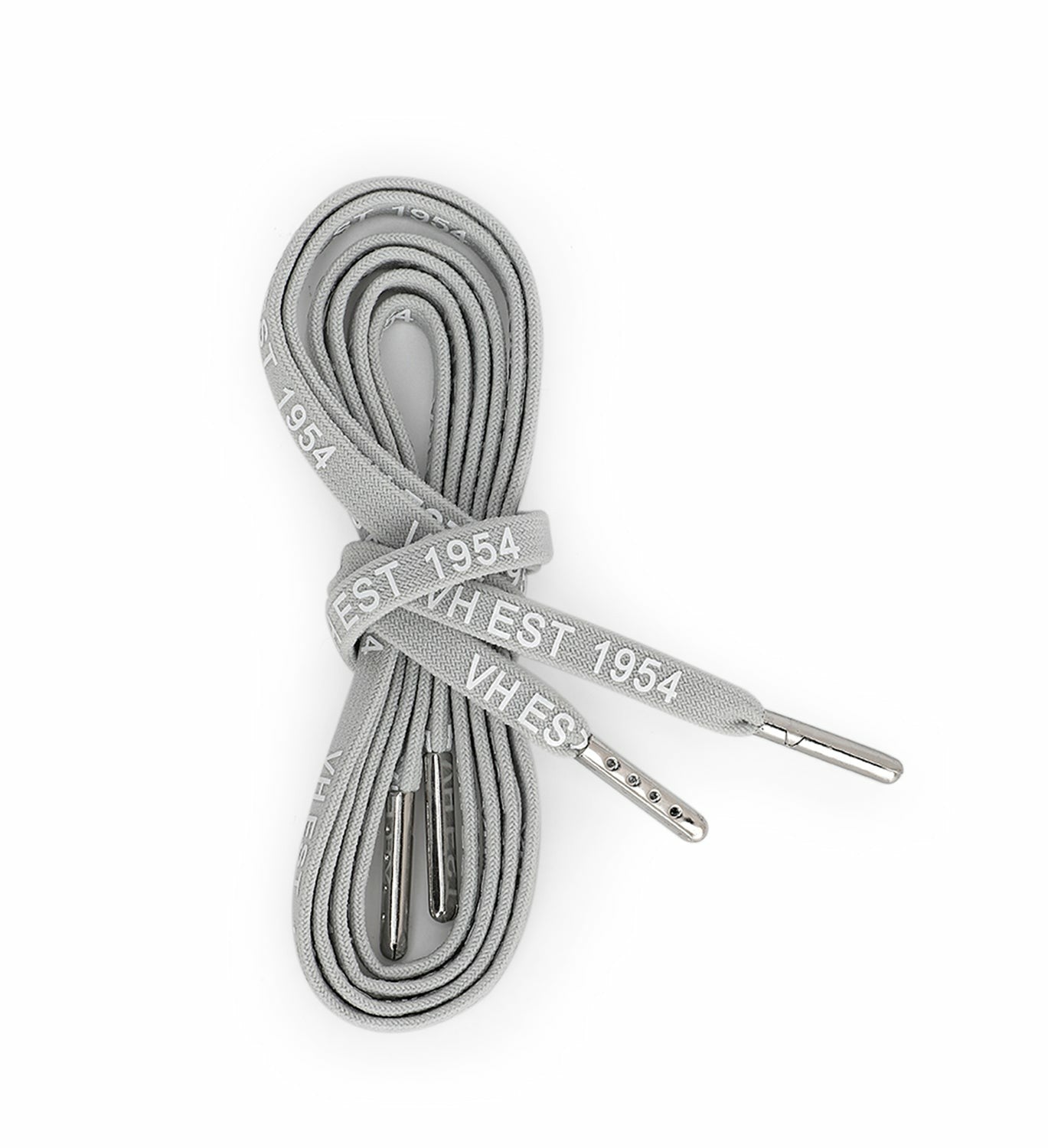 GREY WHITE SILVER TIP LACES | Vintage Havana Women