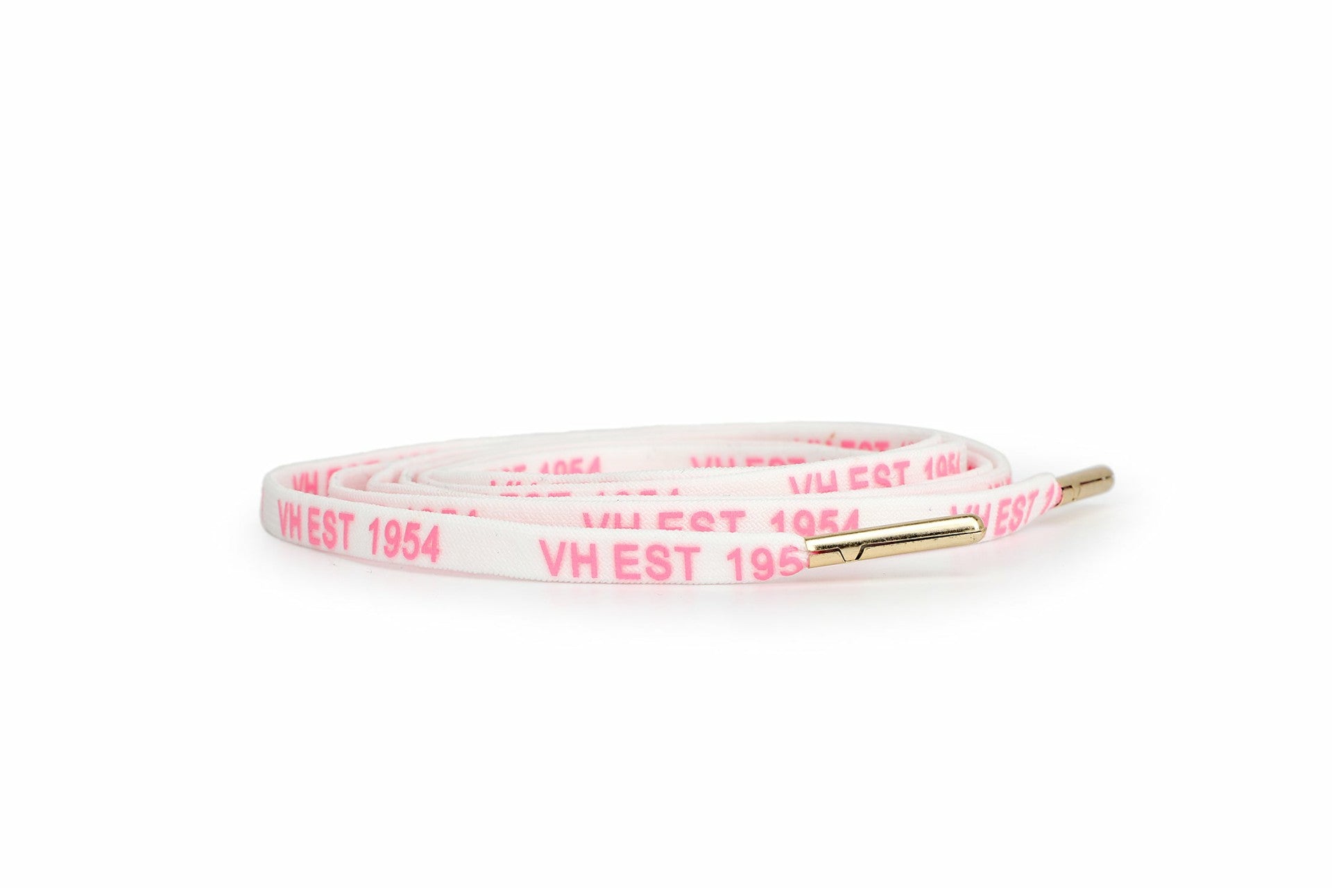 WHITE PINK GOLD TIP LACES | Vintage Havana Women