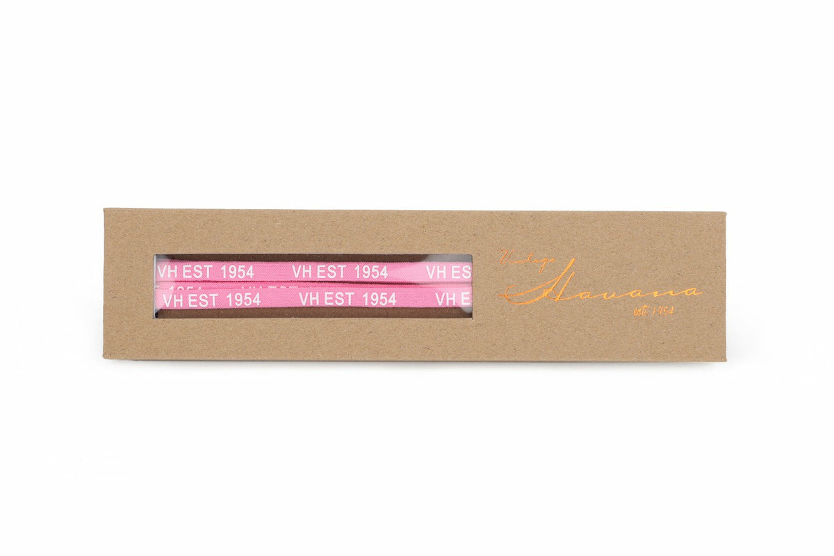 PINK WHITE GOLD TIP LACES | Vintage Havana Women