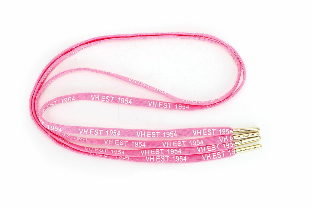 PINK WHITE GOLD TIP LACES | Vintage Havana Women