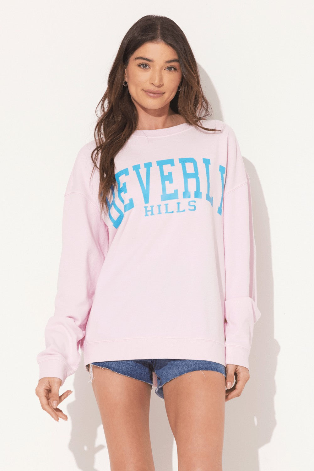 Beverly Hills Pigment Dye Crew | Vintage Havana Women