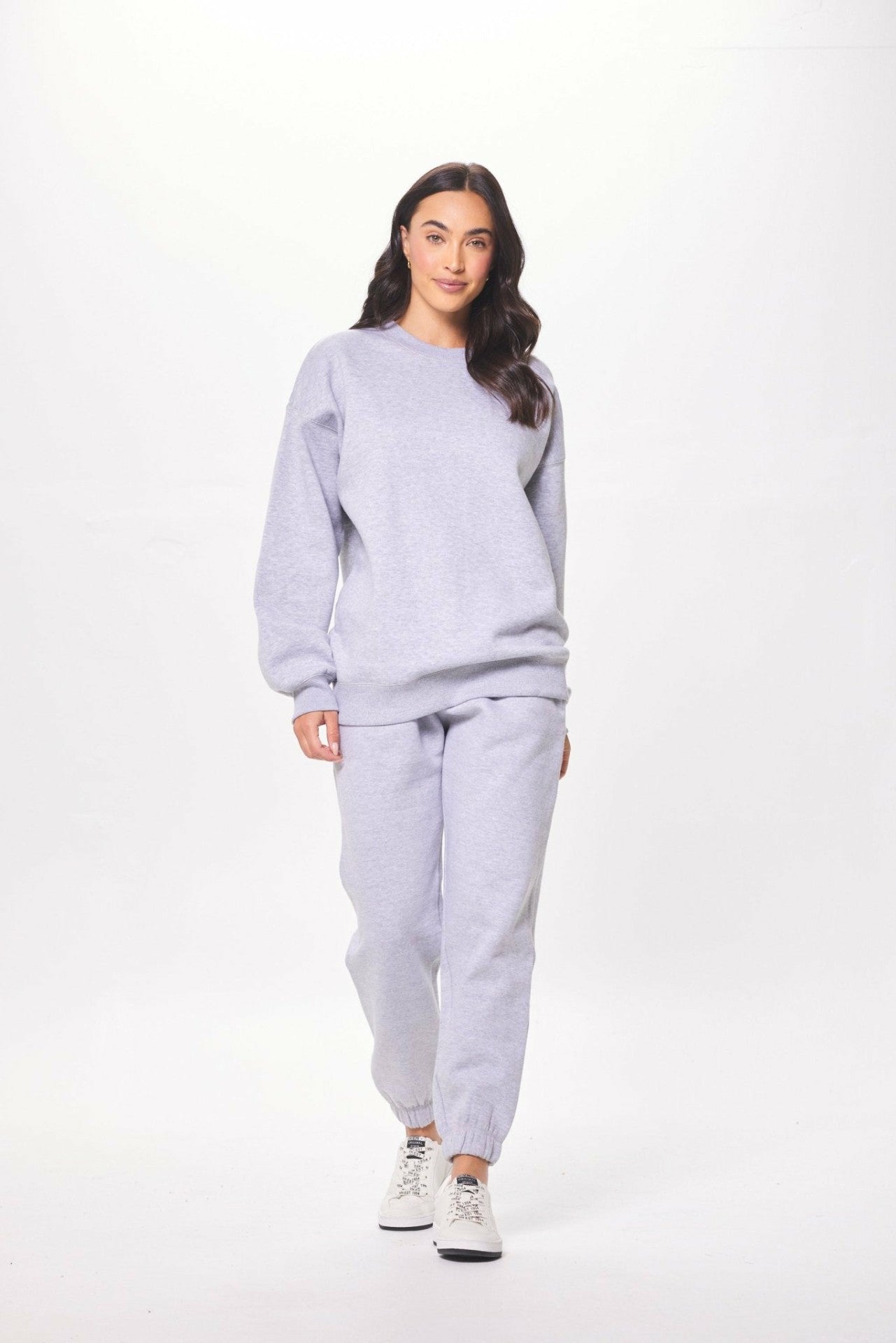 Heather Grey Proweave Crewneck Sweatshirt | Vintage Havana Women