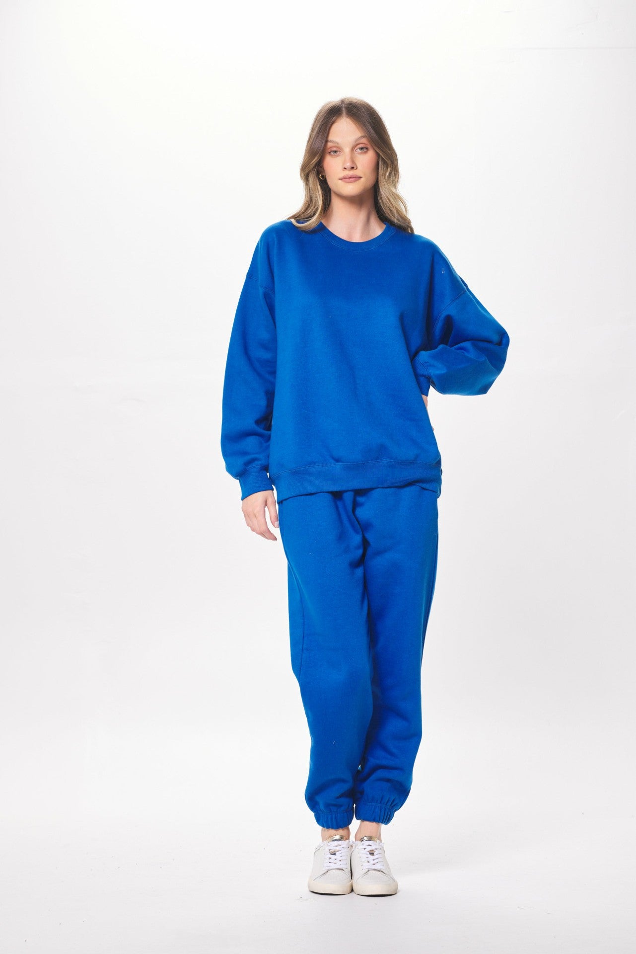 Vivid Blue Proweave Crewneck Sweatshirt | Vintage Havana Women