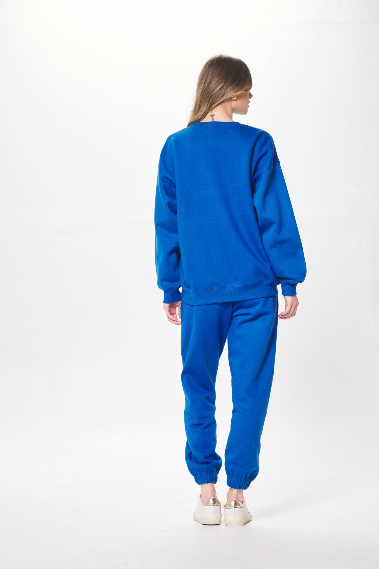 Vivid Blue Proweave Crewneck Sweatshirt | Vintage Havana Women