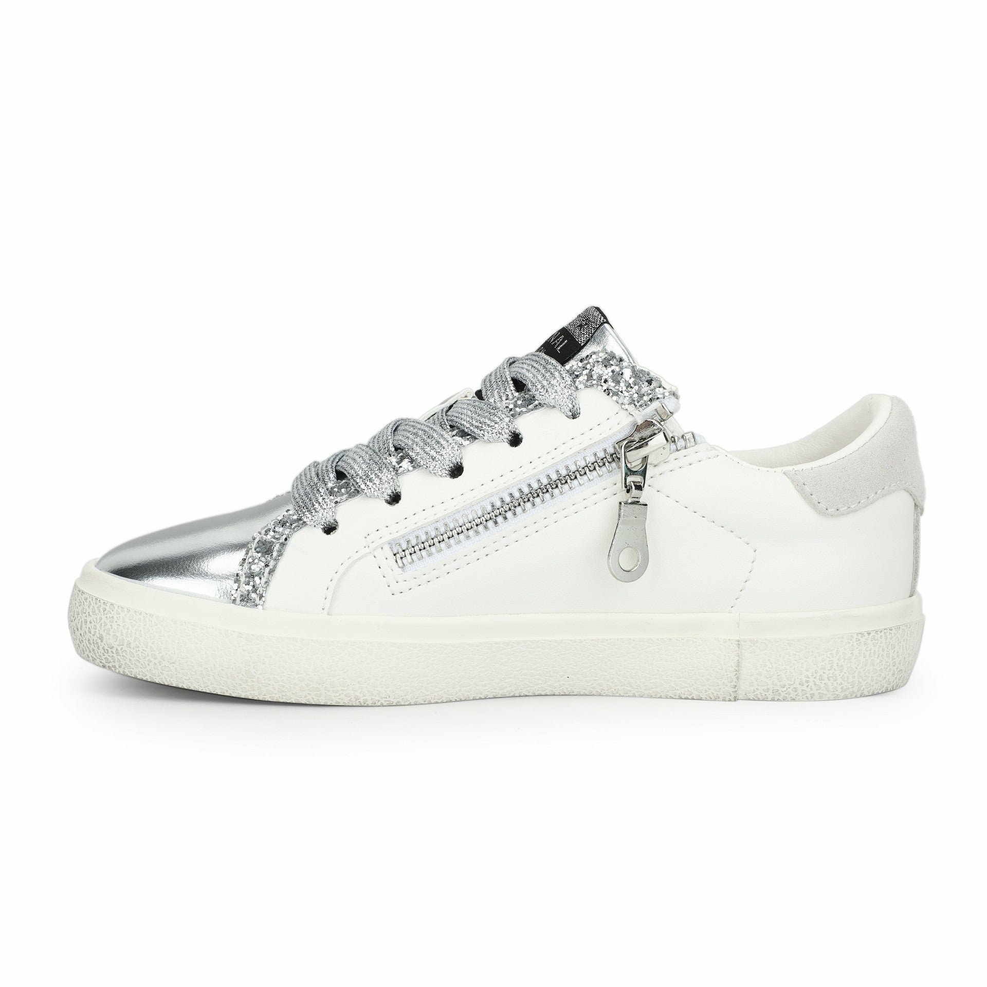 KIDS LEXA - WHITE SILVER PERF MULTI | Vintage Havana Women