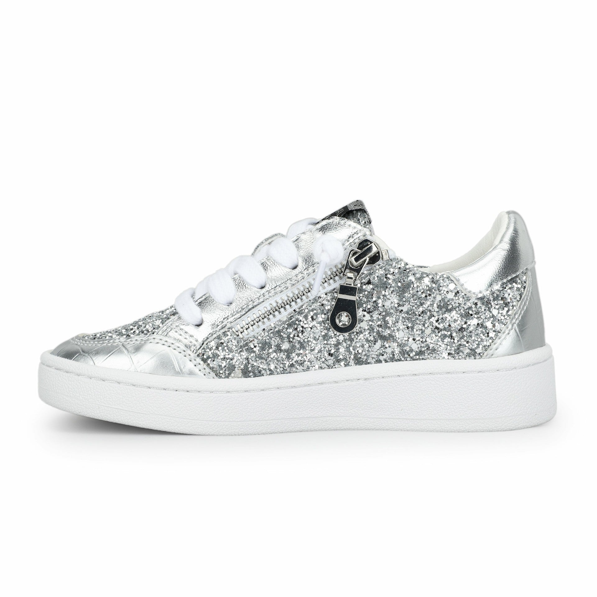 KIDS HALEE - WASHED SILVER CROCO | Vintage Havana Women