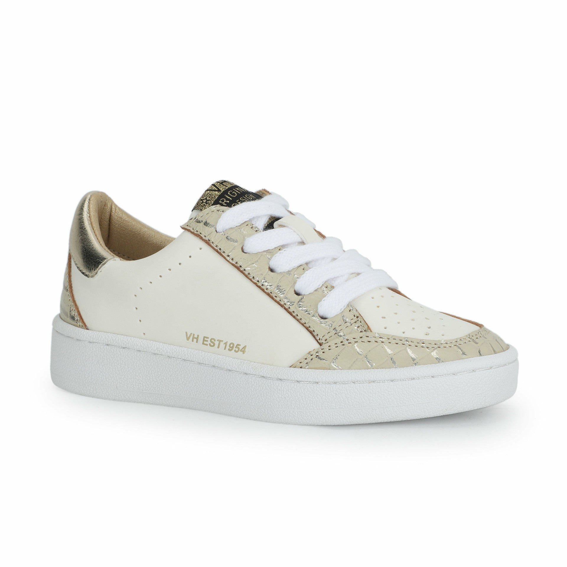 KIDS HALEE - WHITE NUDE CROCO | Vintage Havana Women