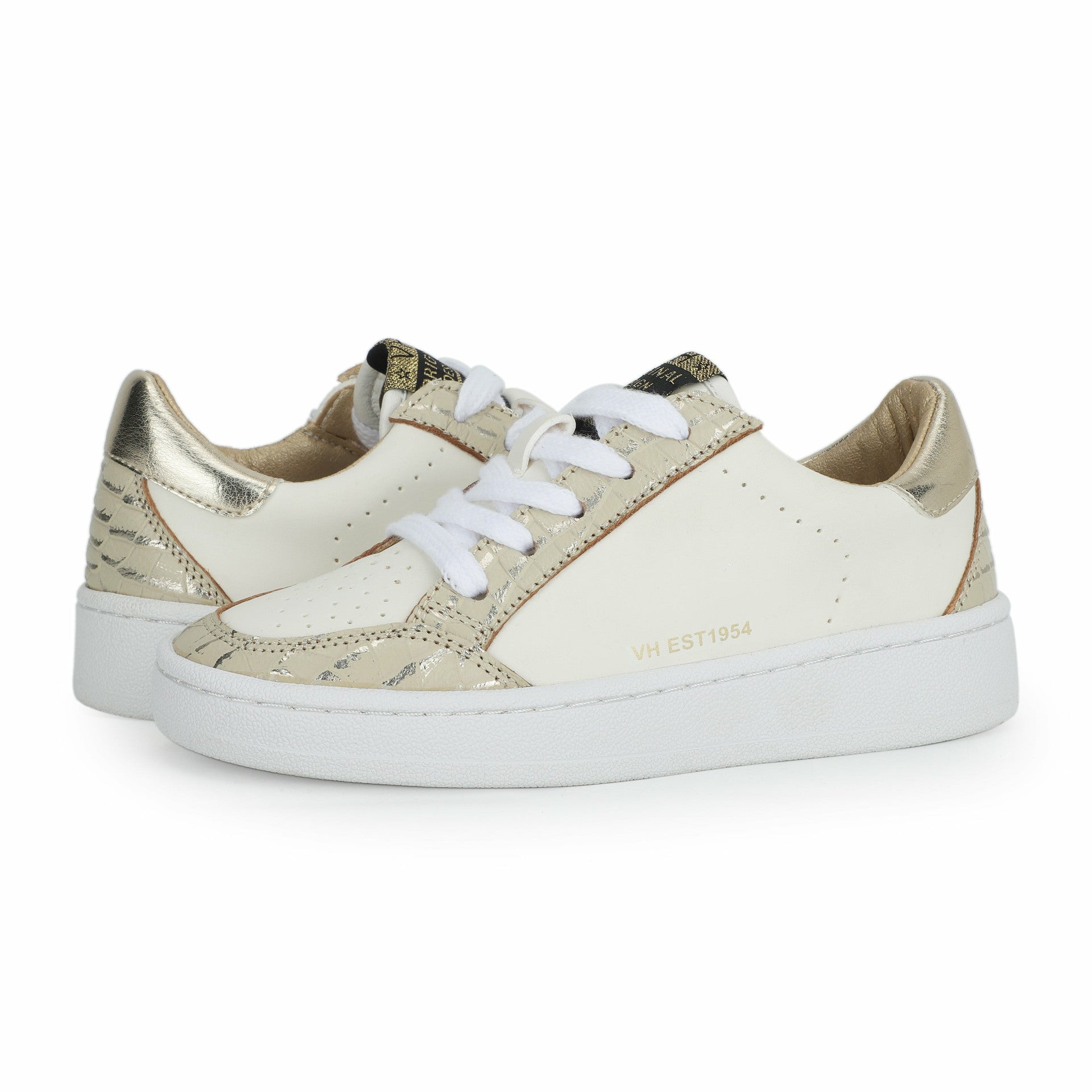 KIDS HALEE - WHITE NUDE CROCO | Vintage Havana Women