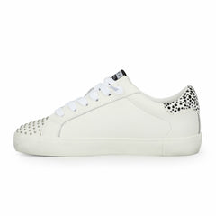 RAELYN - WHITE BLACK STUDS | Vintage Havana Women