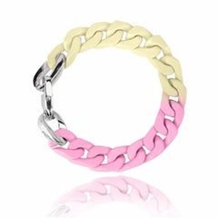 DOUBLE DIP BRACELET PINK/LEMON | Vintage Havana Women