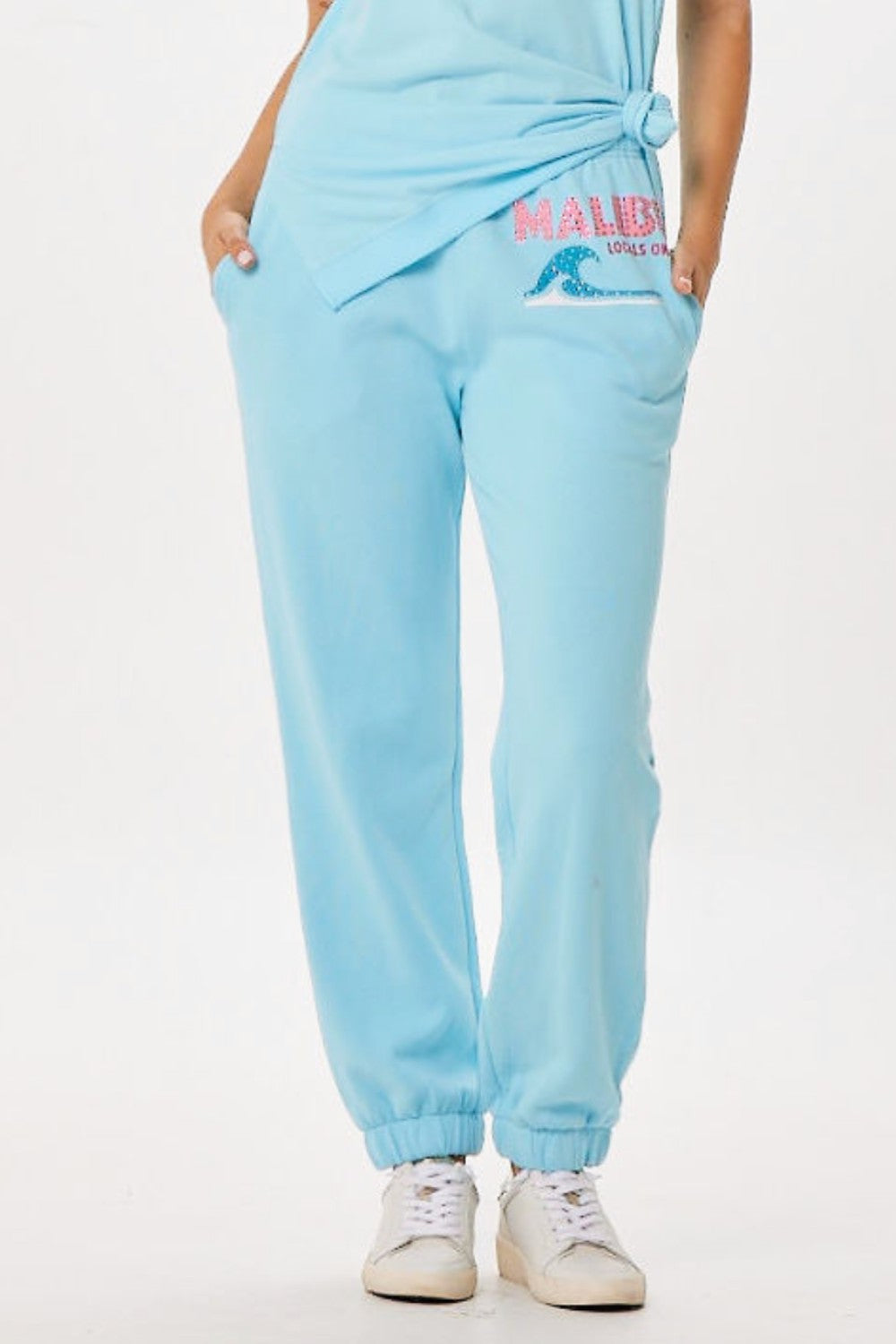 Tropical Blue Malibu Jet Setter Surf Wash Jogger | Vintage Havana Women