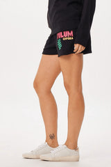Black Tulum Jet Setter Surf Wash Shorts | Vintage Havana Women