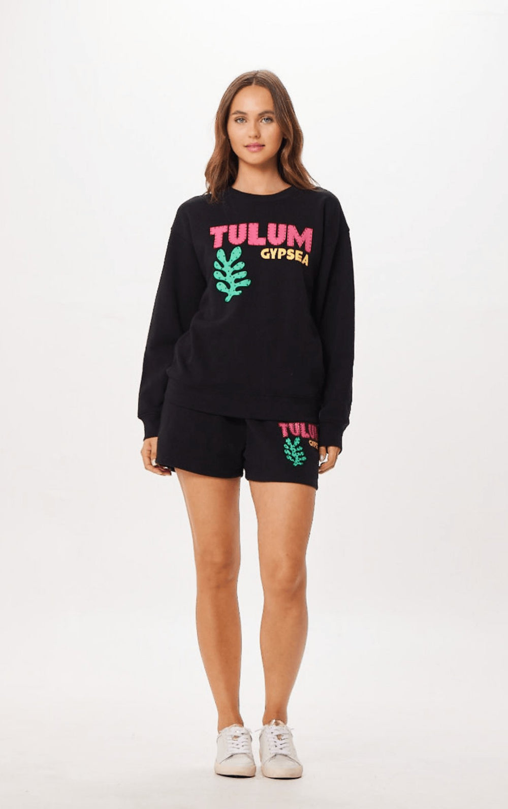 Black Tulum Jet Setter Surf Wash Shorts | Vintage Havana Women