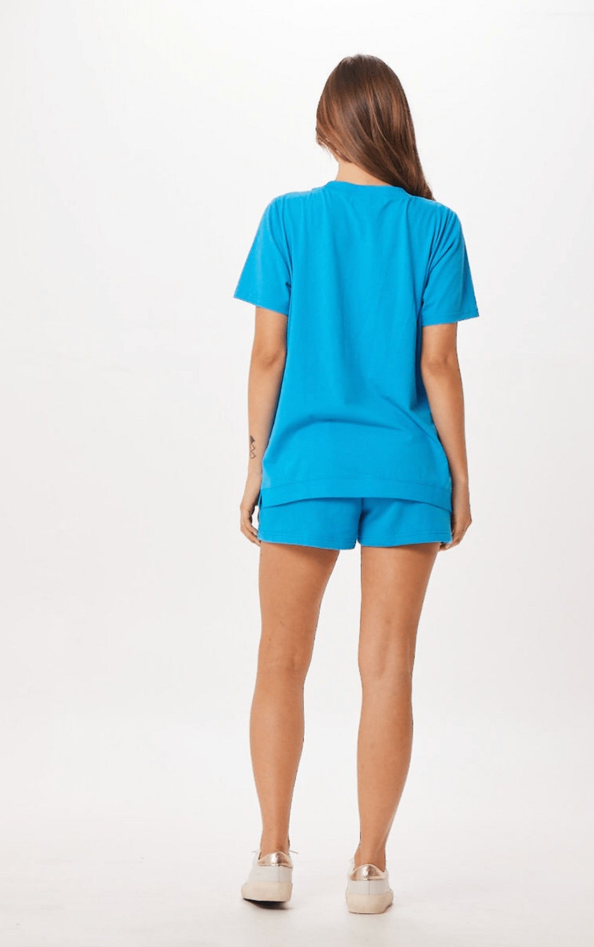 Bright Blue St. Tropez Jet Setter Surf Wash Shorts | Vintage Havana Women
