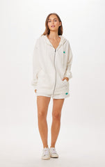 White St. Barth Jet Setter Surf Wash Zip Up | Vintage Havana Women
