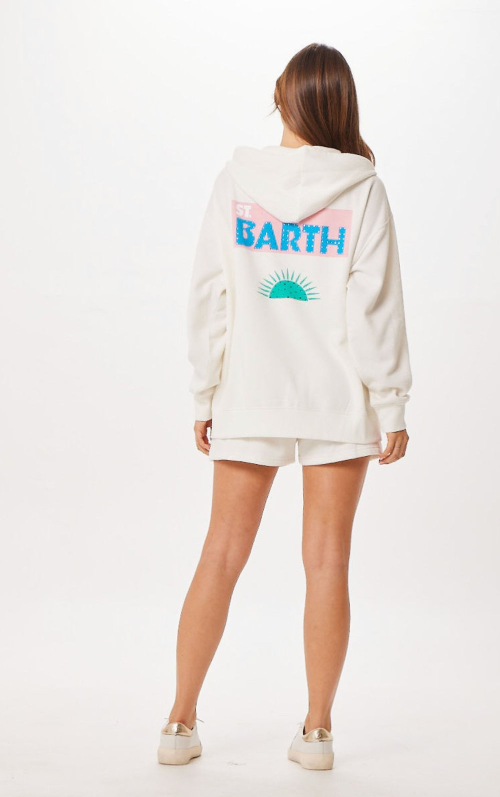 White St. Barth Jet Setter Surf Wash Zip Up | Vintage Havana Women