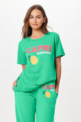 Surf Green Capri Jet Setter T-Shirt | Vintage Havana Women