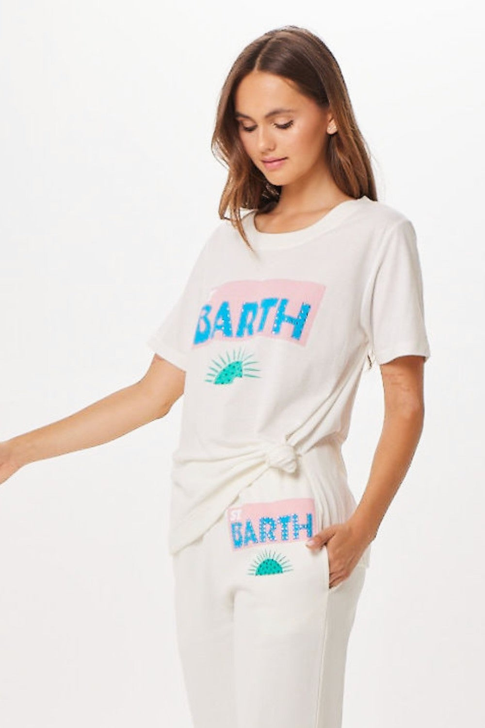 White St. Barth Jet Setter T-Shirt | Vintage Havana Women