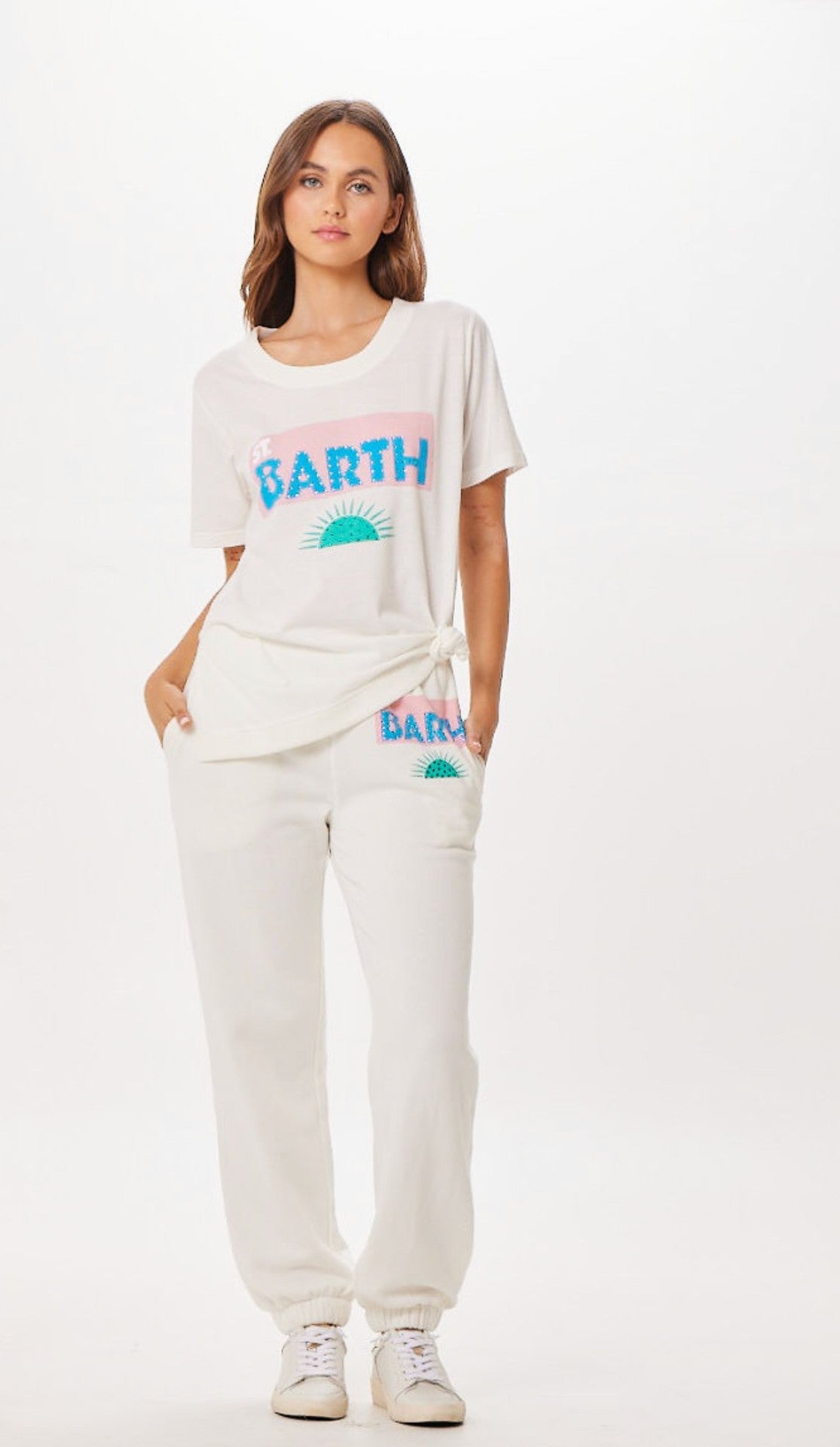 White St. Barth Jet Setter T-Shirt | Vintage Havana Women