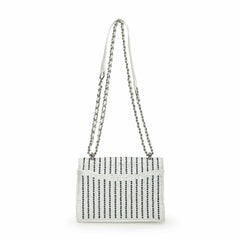OLIVIA BAG- WHITE/ BLUE | Vintage Havana Women