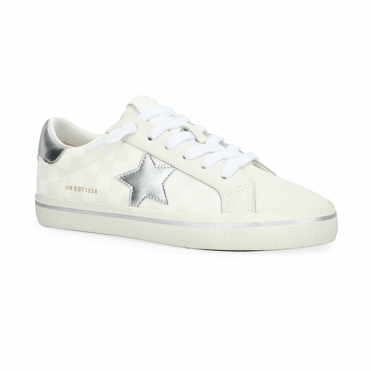 FLAIR 35 - WHITE CHECKERED/SILVER | Vintage Havana Women