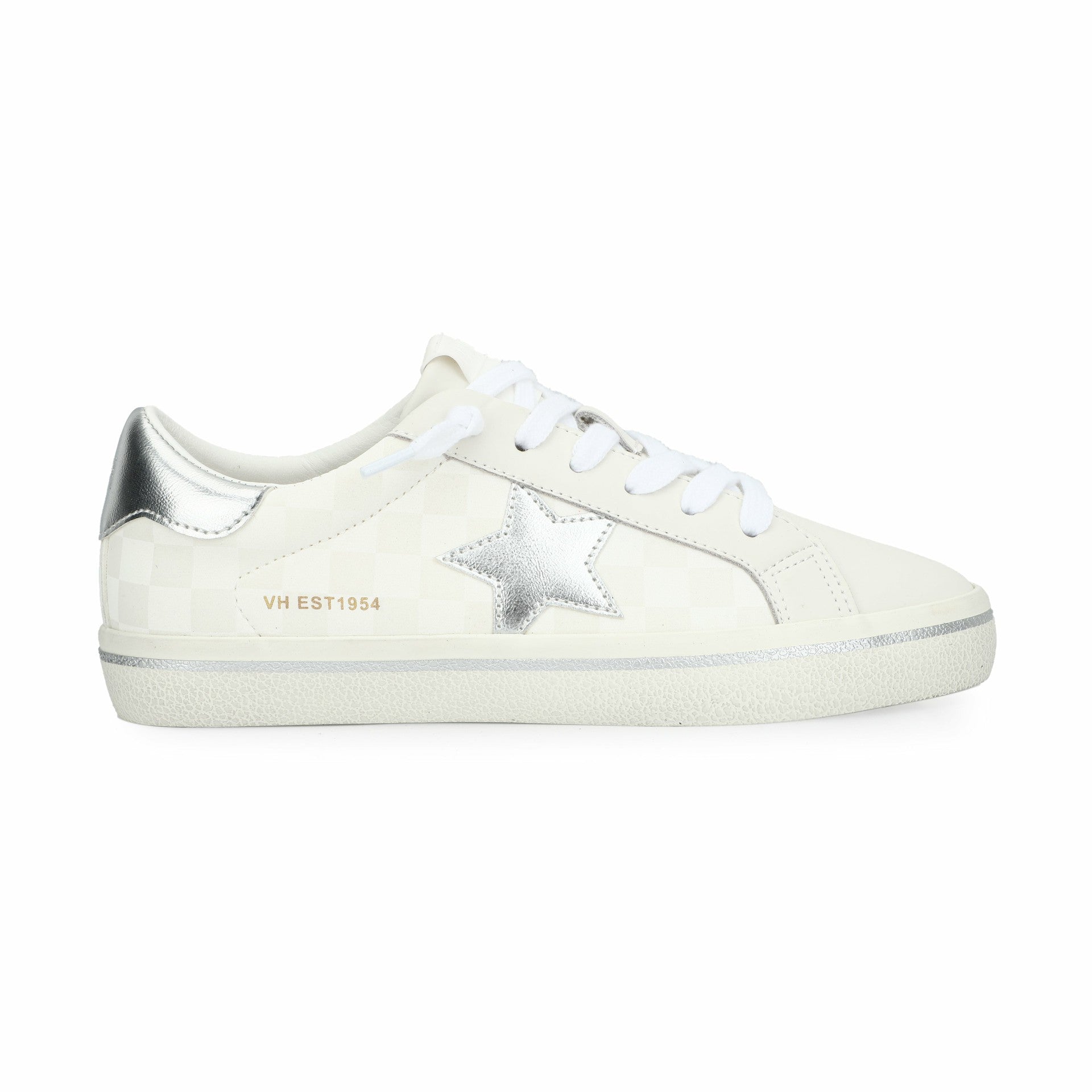 FLAIR 35 - WHITE CHECKERED/SILVER | Vintage Havana Women