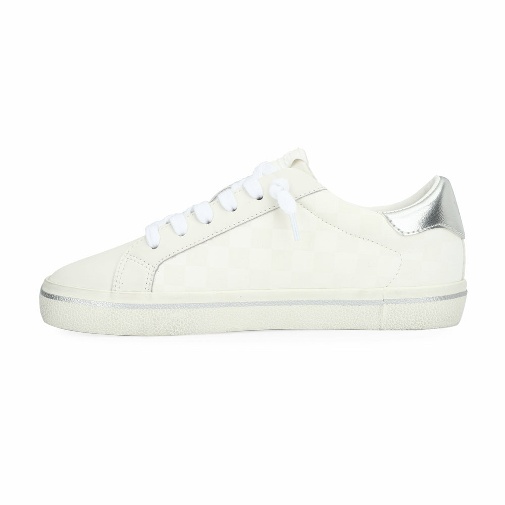 FLAIR 35 - WHITE CHECKERED/SILVER | Vintage Havana Women