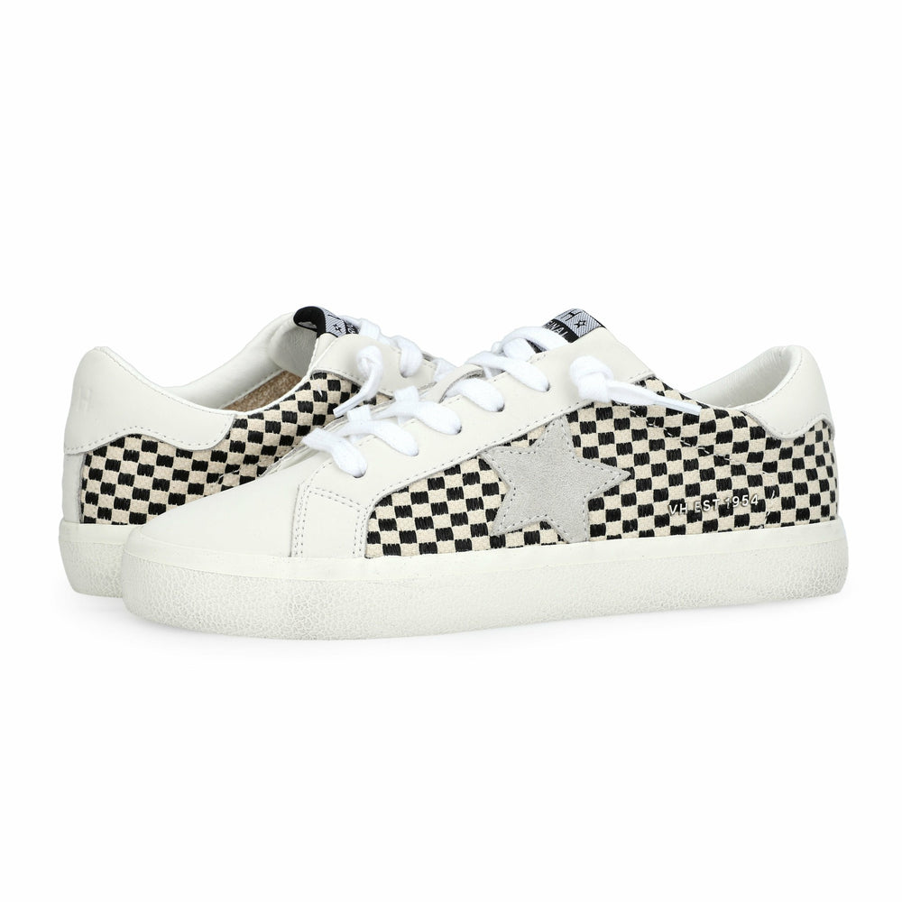FLAIR 40 - BLACK/WHITE NATURAL CHECKERED | Vintage Havana Women