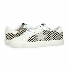 FLAIR 40 - BLACK/WHITE NATURAL CHECKERED | Vintage Havana Women
