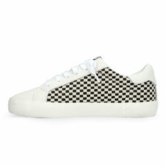 FLAIR 40 - BLACK/WHITE NATURAL CHECKERED | Vintage Havana Women