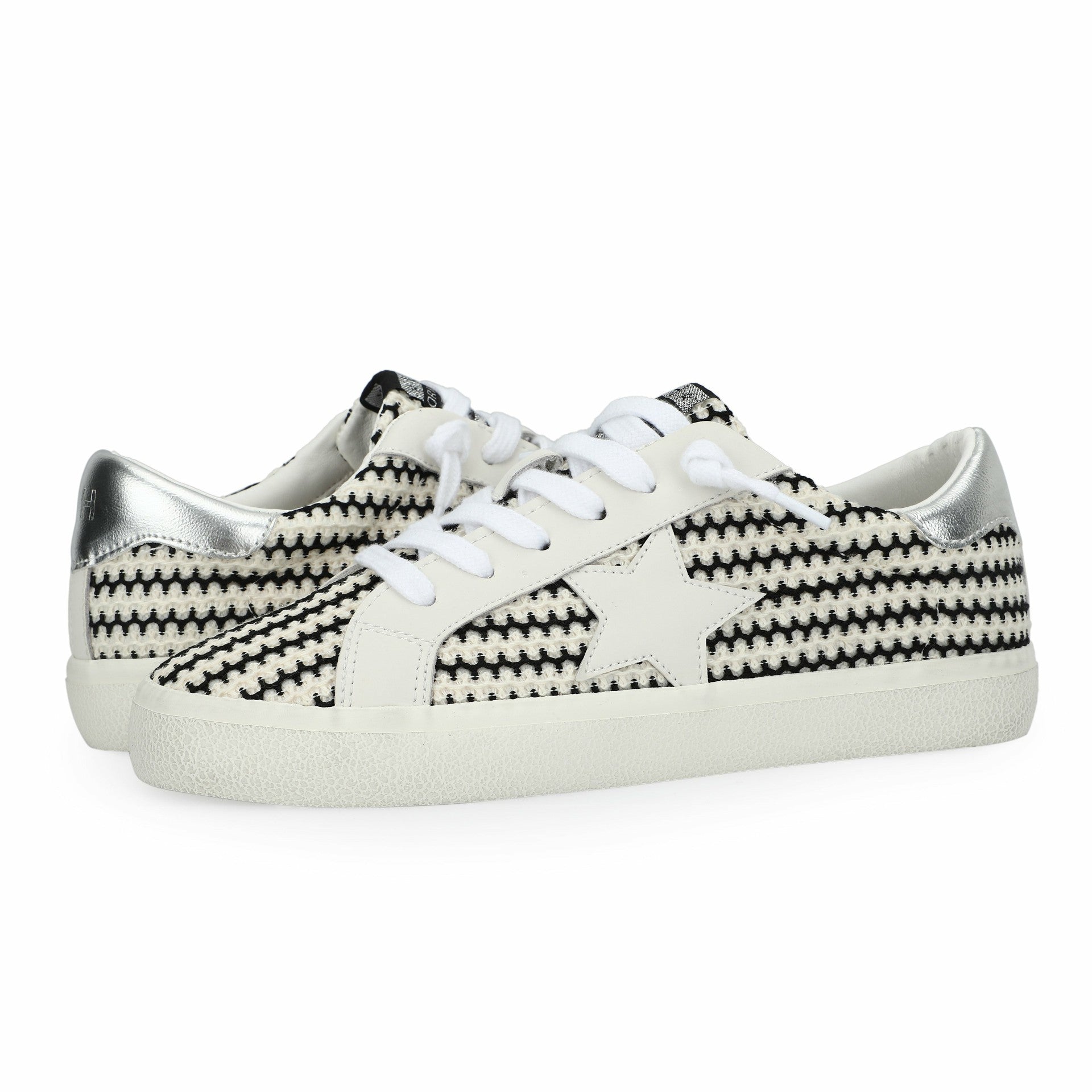 FLAIR 45 - BLACK/WHITE CROCHET | Vintage Havana Women