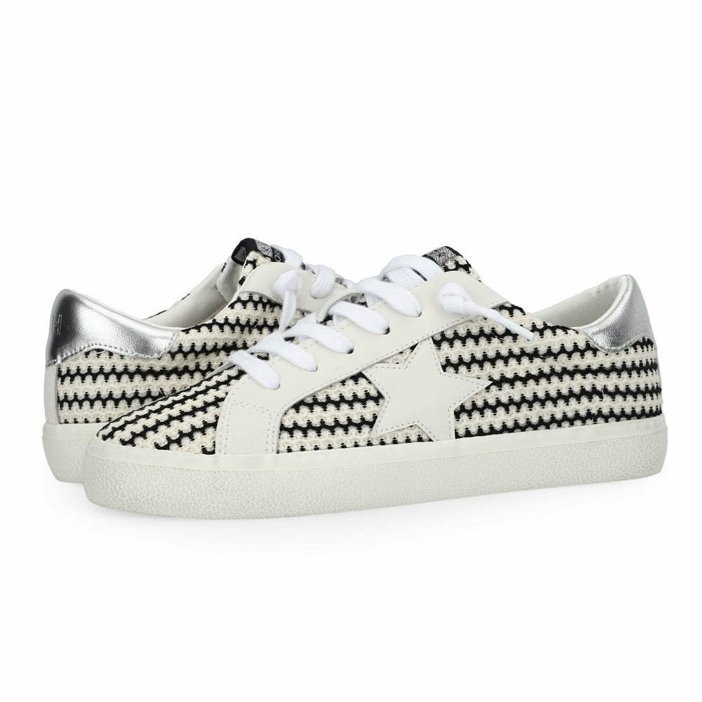 FLAIR 45 - BLACK/WHITE CROCHET | Vintage Havana Women