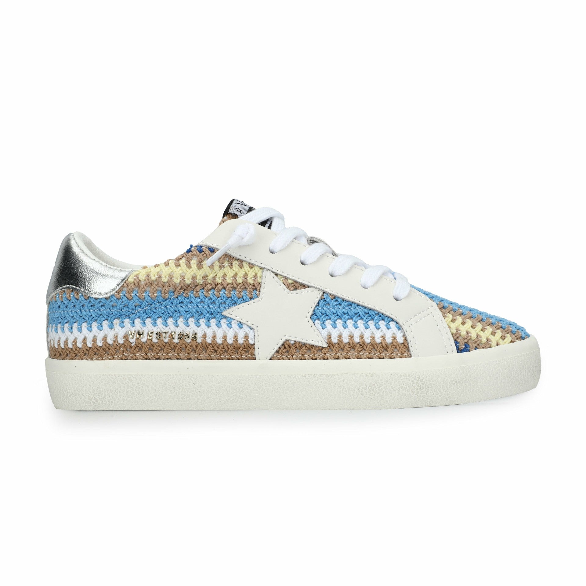 FLAIR 46 - BLUE/BROWN CROCHET MULTI | Vintage Havana Women
