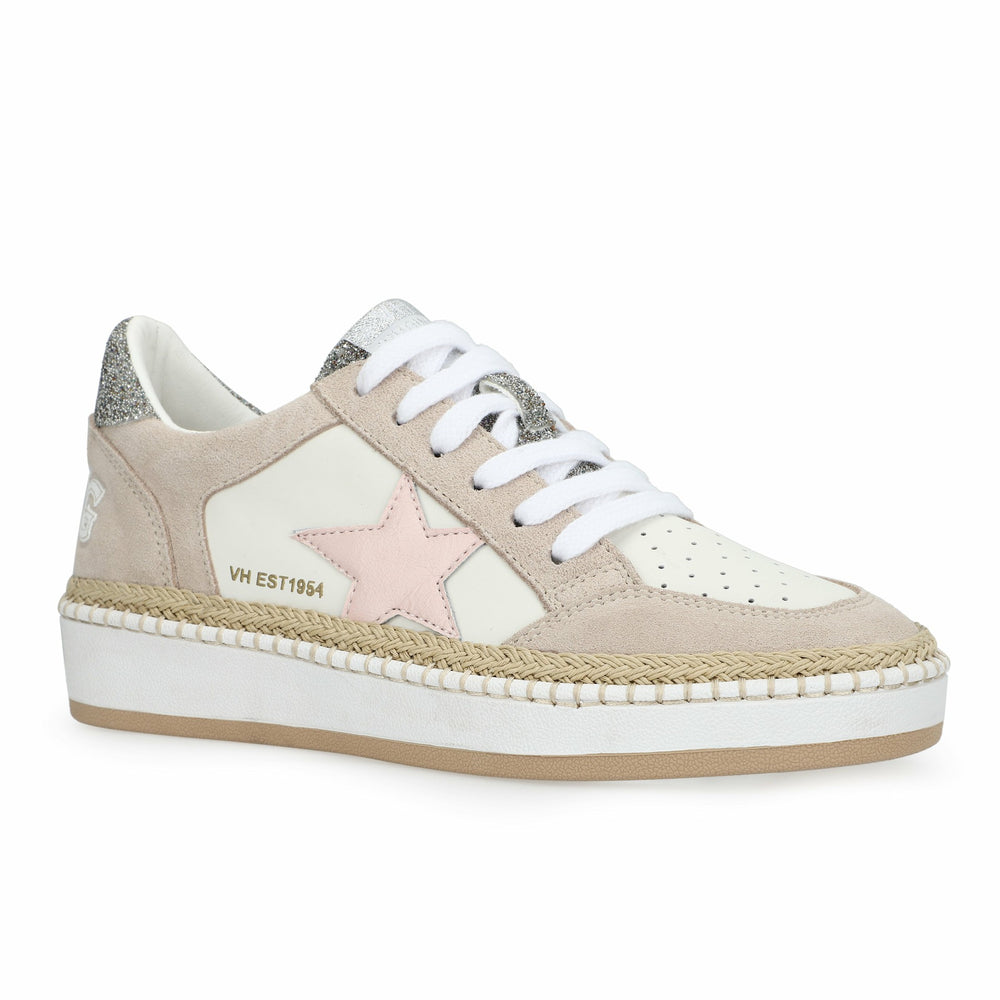 DENISSE 29 - RAFFIA/PINK/SILVER | Vintage Havana Women