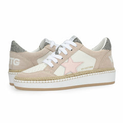 DENISSE 29 - RAFFIA/PINK/SILVER | Vintage Havana Women