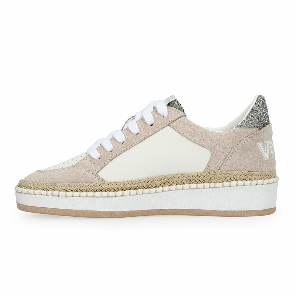 DENISSE 29 - RAFFIA/PINK/SILVER | Vintage Havana Women