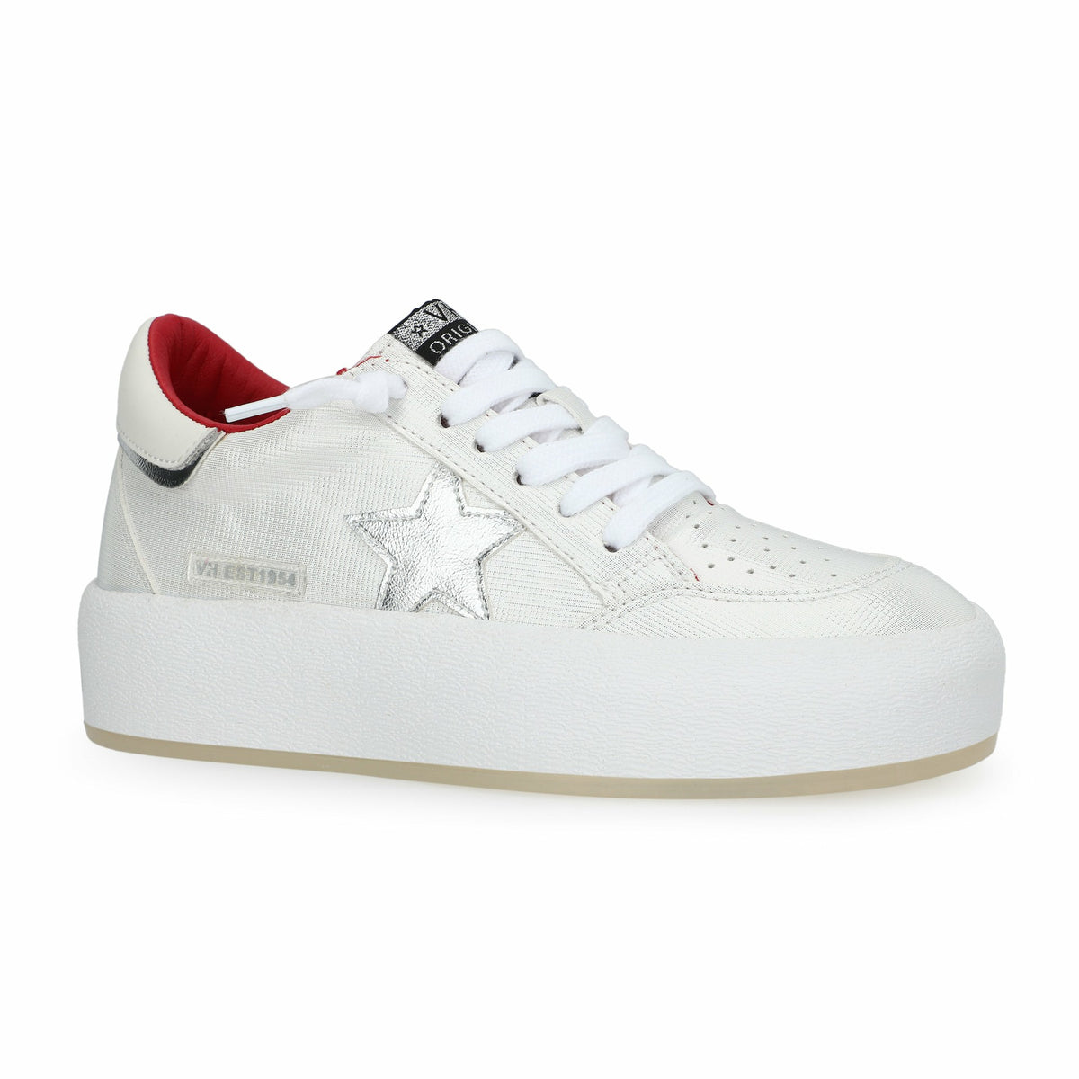REAM 10 - WHITE/SILVER/RED | Vintage Havana Women