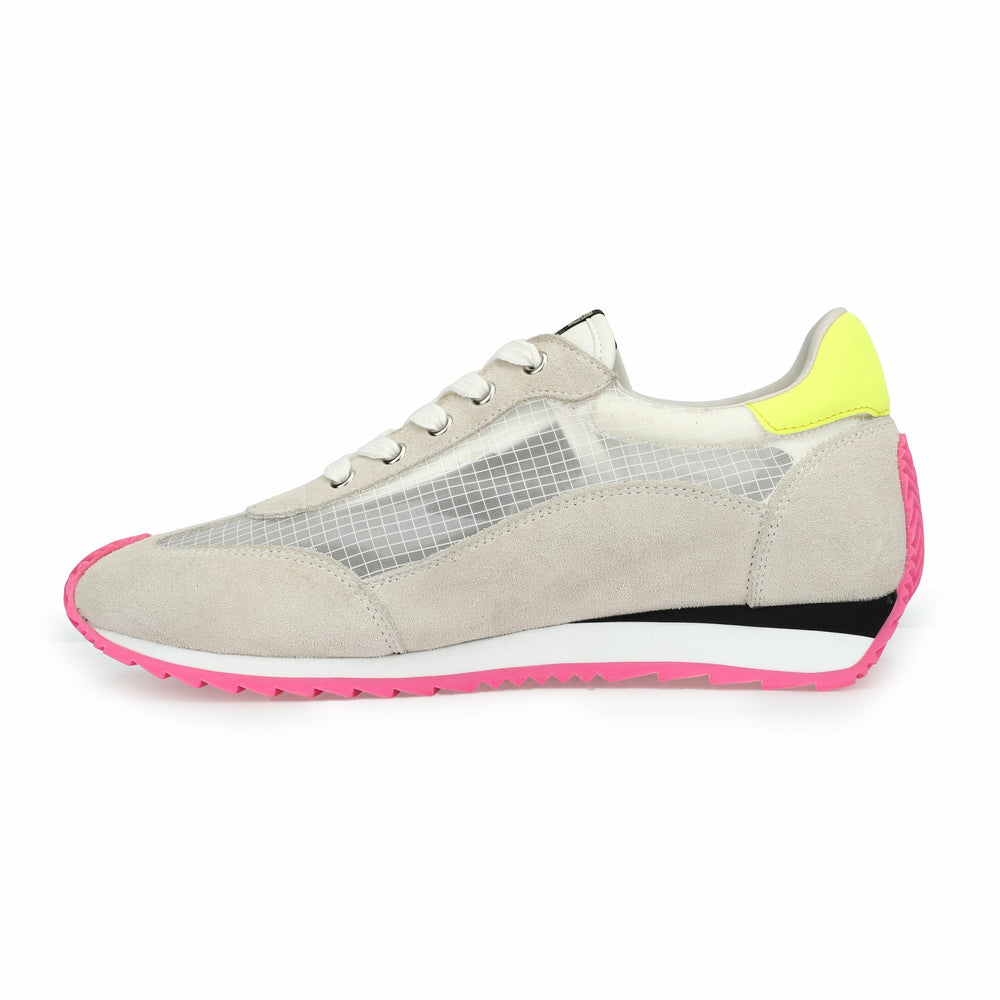 SHOOTER 12 - CLEAR MESH/NEON YELLOW | Vintage Havana Women
