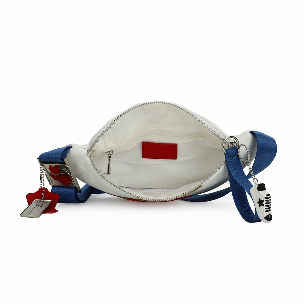 SARAH 5 BAG - RED/BLUE | Vintage Havana Women