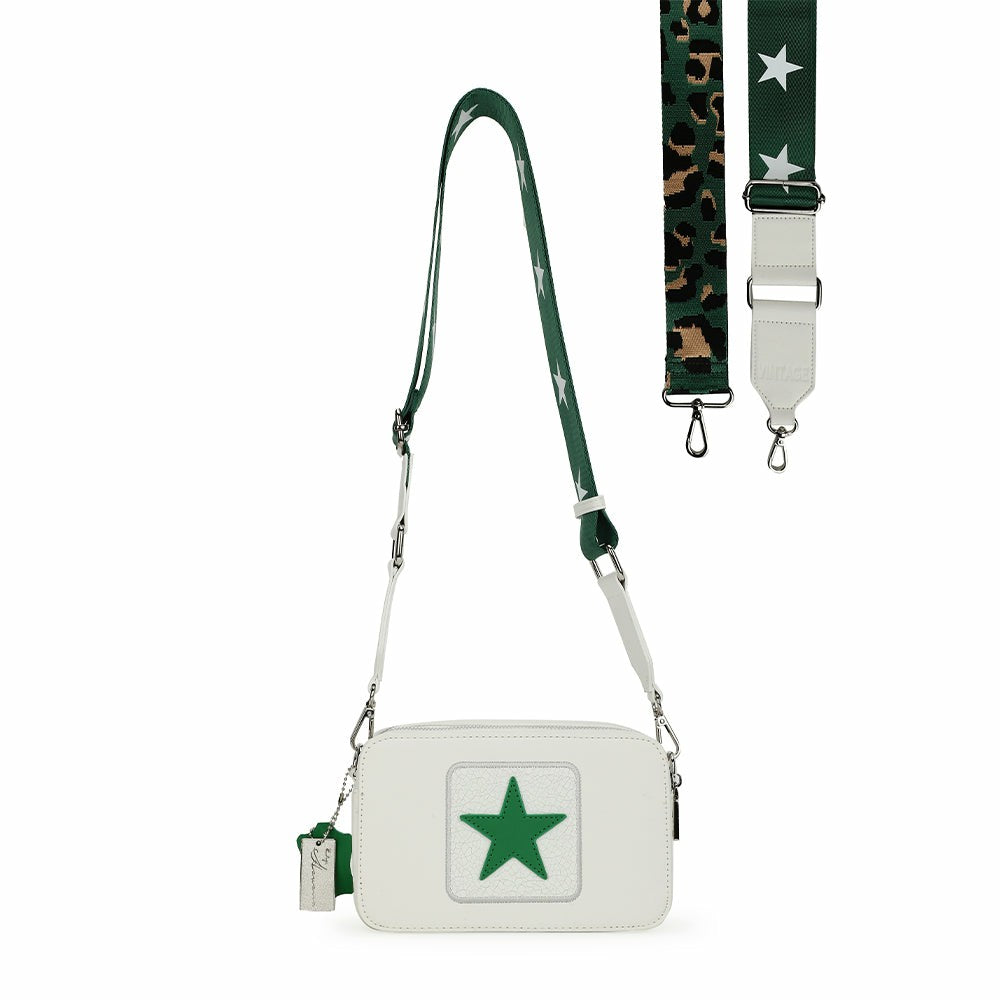 LEGEND 7 BAG - WHITE GREEN | Vintage Havana Women