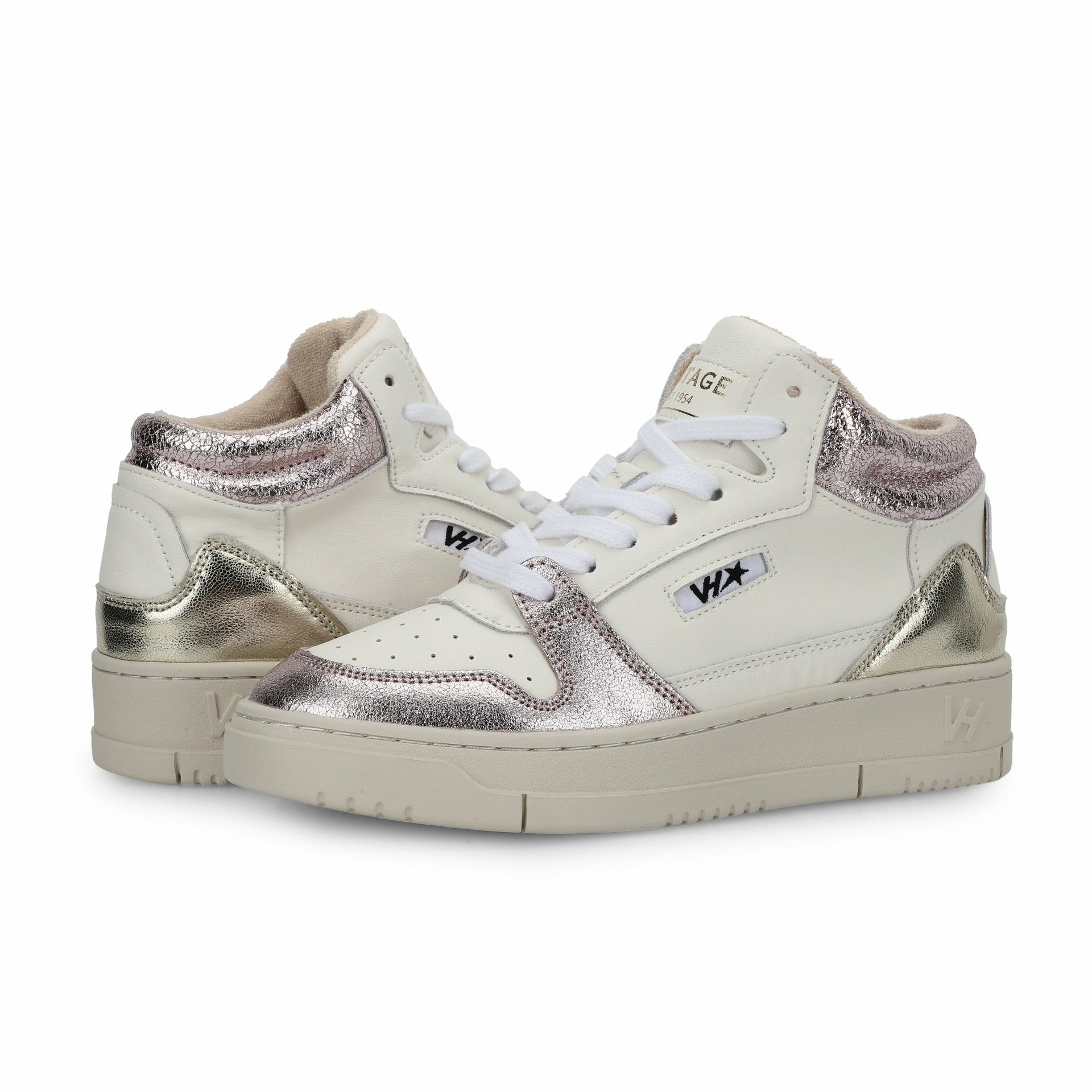 CELESTE 3 - WHITE METALLIC | Vintage Havana Women