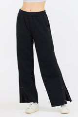 Black Brushed Snap Pant | Vintage Havana Women