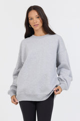 Heather Grey Proweave Crewneck Sweatshirt | Vintage Havana Women