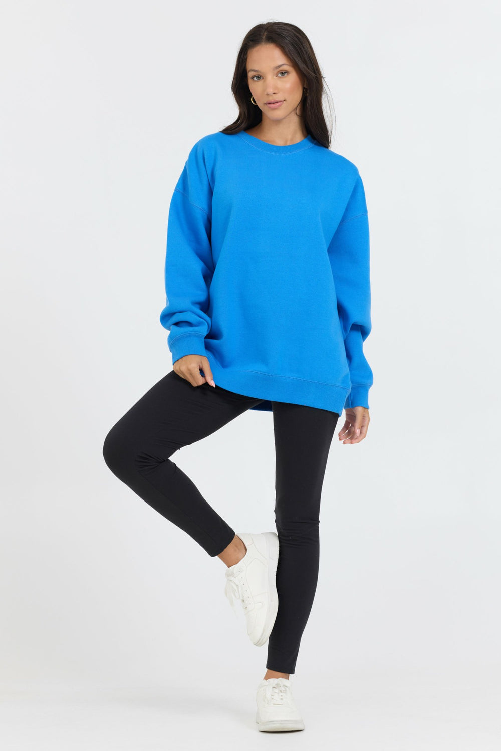 Blue Proweave Crewneck | Vintage Havana Women