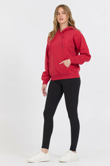 Red Proweave Pullover Hoodie | Vintage Havana Women
