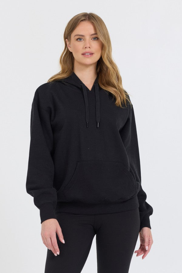 Black Proweave Pullover Hoodie | Vintage Havana Women
