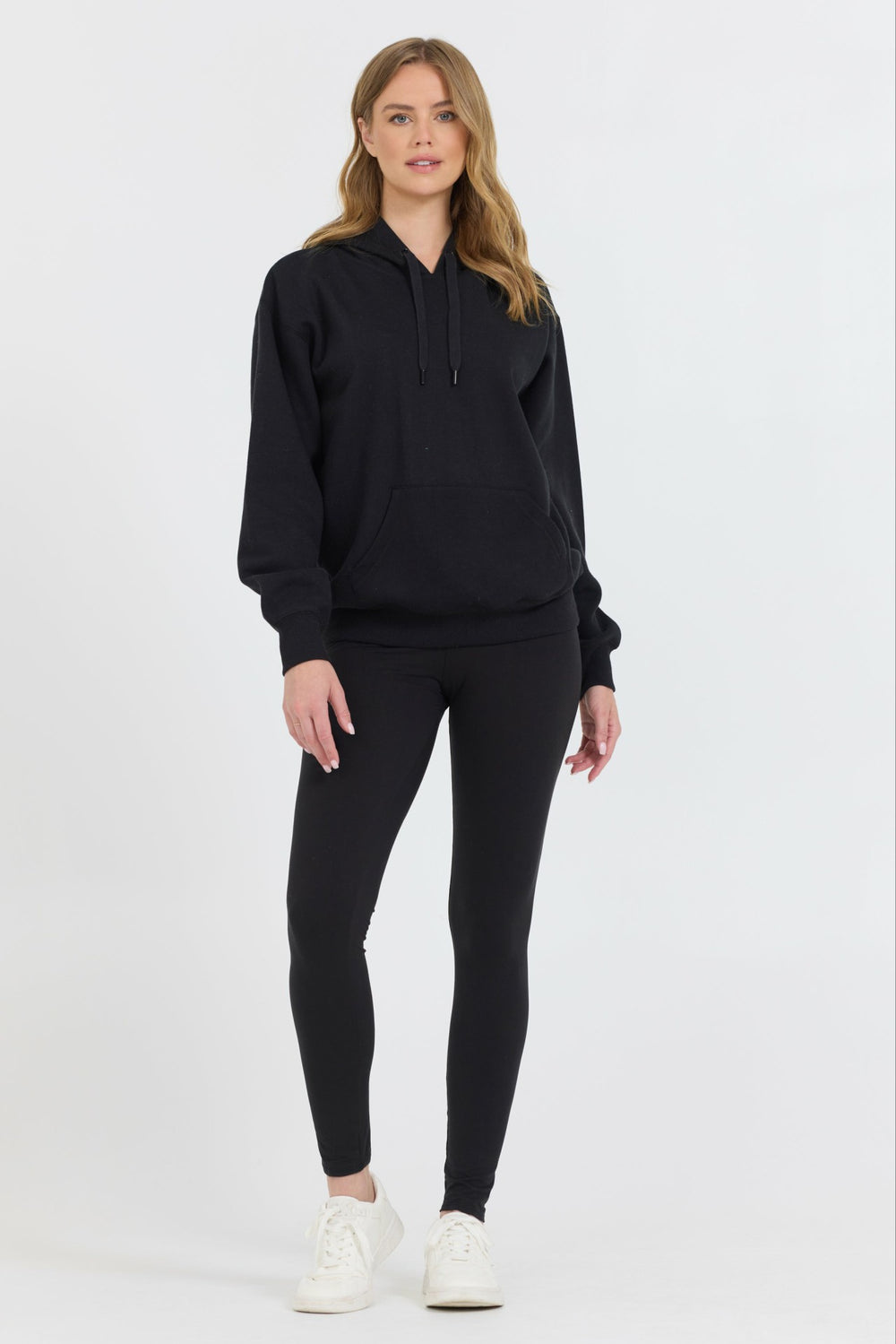 Black Proweave Pullover Hoodie | Vintage Havana Women